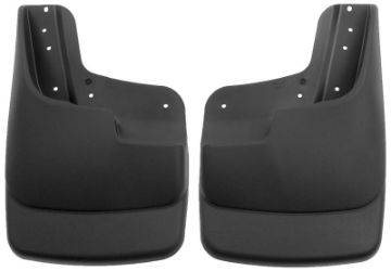 Picture of Husky Liners 99 - 09 Ford SuperDuty RegSuperCrew Cab Custom - Molded Front Mud Guards (wFlares)
