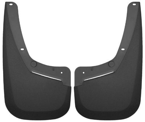 Picture of Husky Liners 07 - 12 GMC YukonCadillac Escalade ESV Custom - Molded Rear Mud Guards