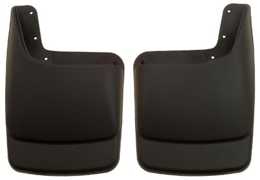 Picture of Husky Liners 99 - 09 Ford SuperDuty RegularSuperCrew Cab Custom - Molded Rear Mud Guards (wFlares)