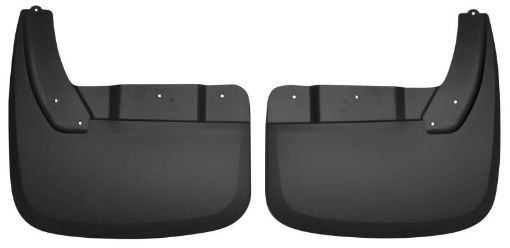 Picture of Husky Liners 10 - 12 Dodge Ram 3500 Dually Custom - Molded Rear Mud Guards