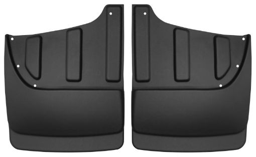 Picture of Husky Liners 92 - 00 Chevrolet SilveradoGMC Sierra Dually Custom - Molded Rear Mud Guards