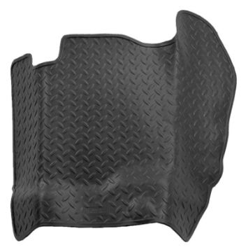 Picture of Husky Liners 96 - 99 SuburbanTahoeYukon Classic Style Center Hump Black Floor Liner (wStd. Shift)