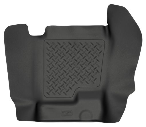 Picture of Husky Liners 07 - 12 Chevy SilveradoGMC Sierra Crew Cab WeatherBeater Center Hump Black Floor Liner