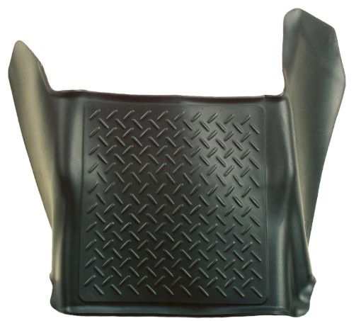 Picture of Husky Liners 08 - 10 Ford SuperDuty SuperCrew Cab WeatherBeater Center Hump Black Floor Liner