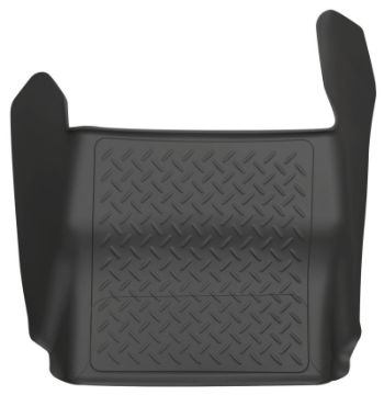 Picture of Husky Liners 09 - 11 Ford F - 150 SuperCrew Cab Classic Style Center Hump Black Floor Liner