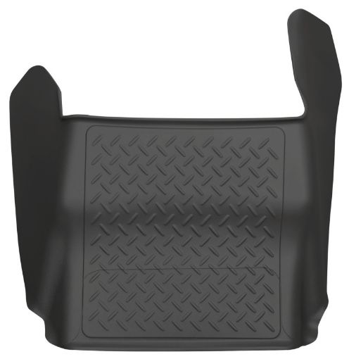 Picture of Husky Liners 09 - 11 Ford F - 150 SuperCrew Cab Classic Style Center Hump Black Floor Liner