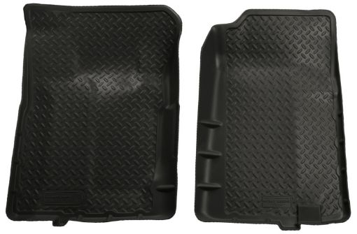 Picture of Husky Liners 92 - 94 Chevy BlazerGMC Yukon Full Size (2DR) Classic Style Black Floor Liners