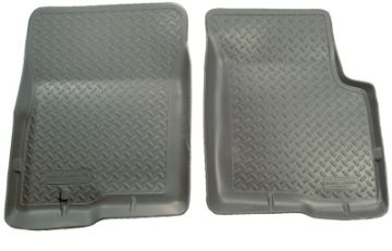 Picture of Husky Liners 05 - 12 Nissan Frontier11 - 12 Suzuki Equator Ext Crew Cab Classic Style Gray Floor Liners