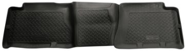 Picture of Husky Liners 04 - 06 Chevrolet SilveradoGMC Sierra HD Classic Style 2nd Row Black Floor Liners