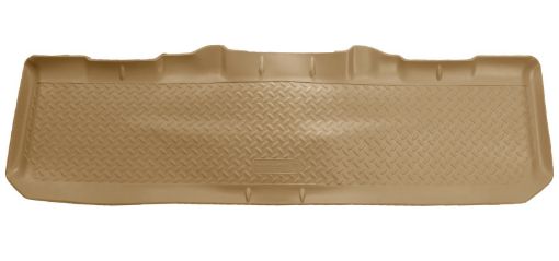 Picture of Husky Liners 99 - 07 Ford F - 250 - F - 550 Super Duty Crew Cab Classic Style 2nd Row Tan Floor Liners
