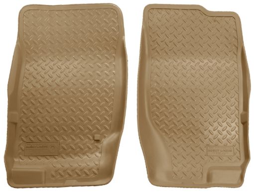 Picture of Husky Liners 02 - 09 Ford Explorer03 - 05 Lincoln Aviator Classic Style Tan Floor Liners