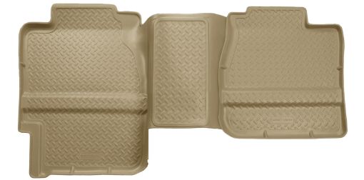 Picture of Husky Liners 88 - 00 GM Full Size Truck 3DRExt. Cab Classic Style 2nd Row Tan Floor Liners