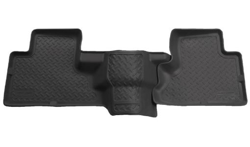 Picture of Husky Liners 02 - 08 GM Trailblazer (BaseExt.)Envoy (XLXUV) Classic Style 2nd Row Black Floor Liner