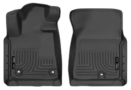 Picture of Husky Liners 2012 Toyota TundraSequoia WeatherBeater Black Floor Liners