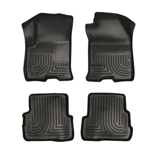 Picture of Husky Liners 08 - 11 Ford Focus WeatherBeater Combo Black Floor Liners