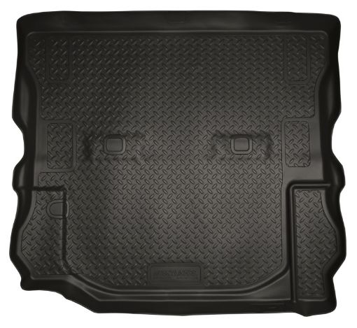 Picture of Husky Liners 07 - 10 Jeep Wrangler (2 Door) Classic Style Black Rear Cargo Liner