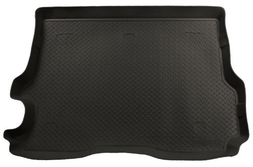 Picture of Husky Liners 02 - 06 GM TrailblazerBravadaEnvoy05 - 08 Saab 9 - 7X Classic Style Black Rear Cargo Liner