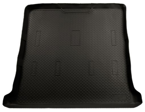 Picture of Husky Liners 02 - 06 GM EscaladeTahoeYukonDenali Classic Style Black Rear Cargo Liner