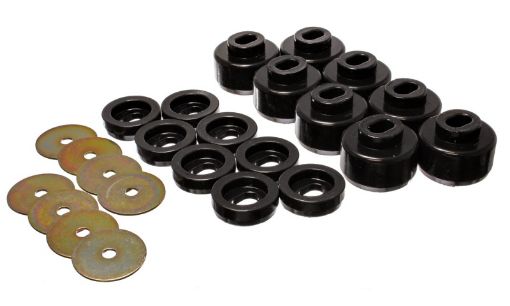 Picture of Energy Suspension 99 - 06 Silverado C1500K150001 - 06 Silverado C2500K2500 Black Body(cab) Mount Set