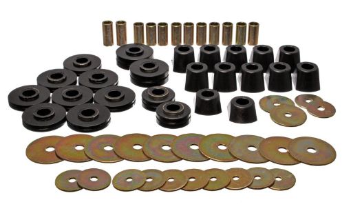 Picture of Energy Suspension 67 - 95 K5 Blazer67 - 70 Denali XLSuburbanYukon XL 4WD Black Body (Cab) Mount Set