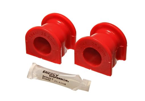 Picture of Energy Suspension 00 - 09 Honda S2000 Red 28.6mm Front Sway Bar Bushing Set