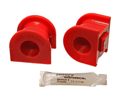 Picture of Energy Suspension 00 - 09 Honda S2000 Red 26.5mm Rear Sway Bar Bushing Set