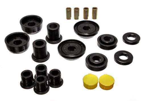 Picture of Energy Suspension 93 - 02 CamaroFirebirdTrans Am Black Front End Control End Bushing Set