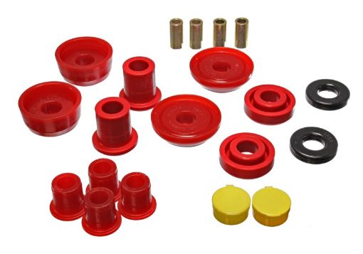Picture of Energy Suspension 93 - 02 CamaroFirebirdTrans Am Red Front End Control End Bushing Set