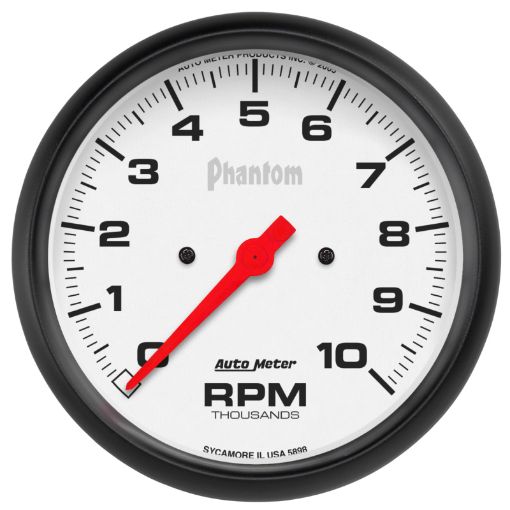 Picture of Autometer Phantom 5in 10000 RPM In - Dash Electronic Single Range Tachometer