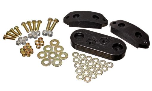 Picture of Energy Suspension 61 - 73 VW Beetle70 - 73 Super Beetle Black Motor and Trans Mount Bushings (Inc HW)