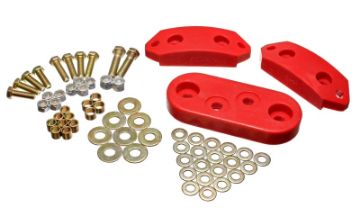 Picture of Energy Suspension 61 - 73 VW Beetle70 - 73 Super Beetle Red Motor and Trans Mount Bushings (Inc HW)