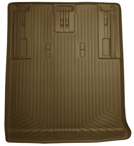 Picture of Husky Liners 07 - 13 GM EscaladeSuburbanYukon WeatherBeater Tan Rear Cargo Liners (5 Ft.)