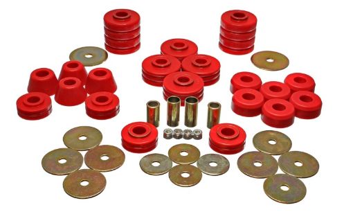 Picture of Energy Suspension 73 - 95 K5 Blazer Red Body(cab) Mount Set