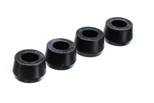 Picture of Energy Suspension Black Half Shock Bushing for Hour Glass Style 58in ID 1in min - 1 18in max OD