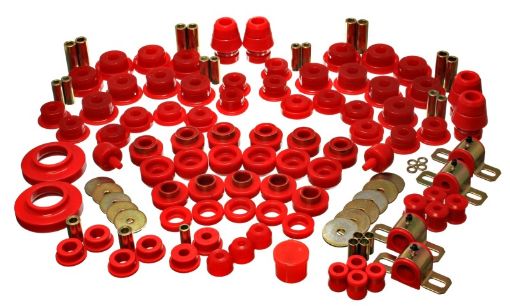 Picture of Energy Suspension 07 - 11 Jeep JK 2dr Red Hyper - Flex Master Bushing Set