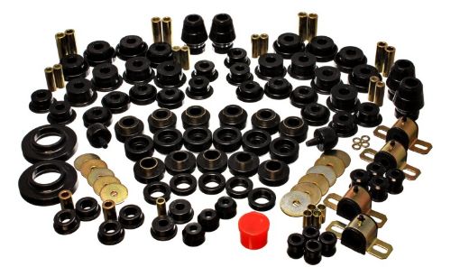 Picture of Energy Suspension 07 - 11 Jeep JK 2dr Black Hyper - Flex Master Bushing Set