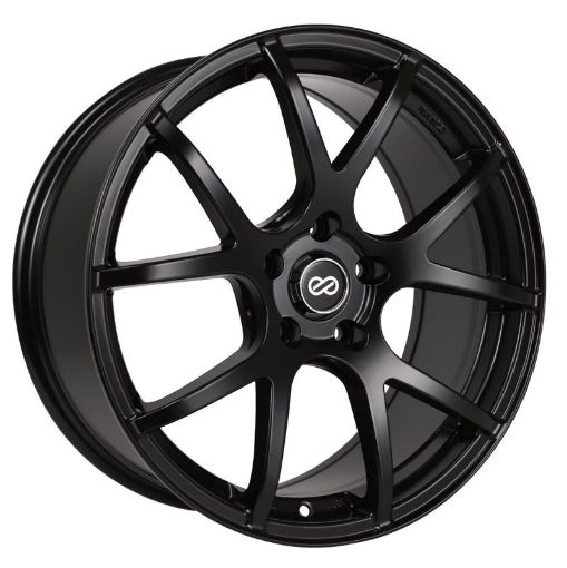 Picture of Enkei M52 17x7.5 42mm Offset 4x100 Bolt Pattern 72.6mm Bore Dia Matte Black Wheel
