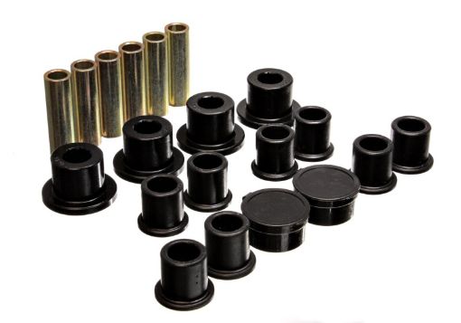 Picture of Energy Suspension 98 - 11 Ford Ranger Black Rear Leaf Spring Bushing Set