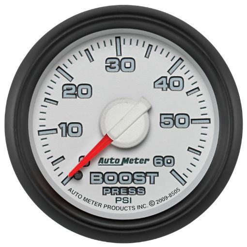 Picture of Autometer Factory Match 52.4mm Mechanical 0 - 60 PSI Boost Gauge