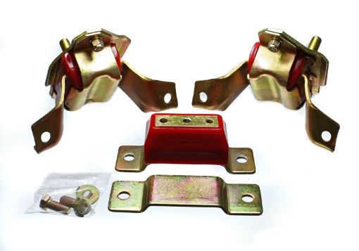 Picture of Energy Suspension 84 - 95 Ford Mustang 5.0 (302c.i.) V8 Red Motor Transmission Mount Set