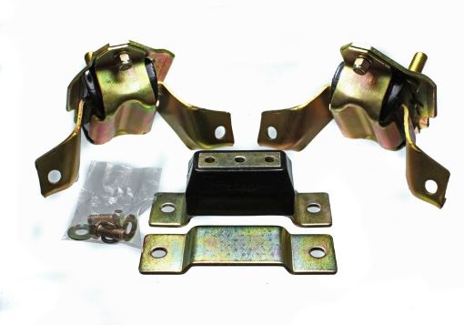 Picture of Energy Suspension 84 - 95 Ford Mustang 5.0 (302c.i.) V8 Black Motor Transmission Mount Set