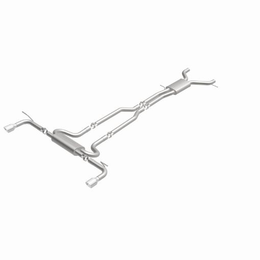 Picture of MagnaFlow 07 Audi Q7 V8 4.2L Dual Split Rear Exit Stainless Cat - Back Perf Exhaust