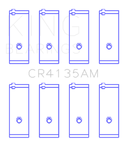 Picture of King 85 - 01 Toyota 5SFE L4 DOHC 16 Valves (Size 0.25) Rod Bearing Set