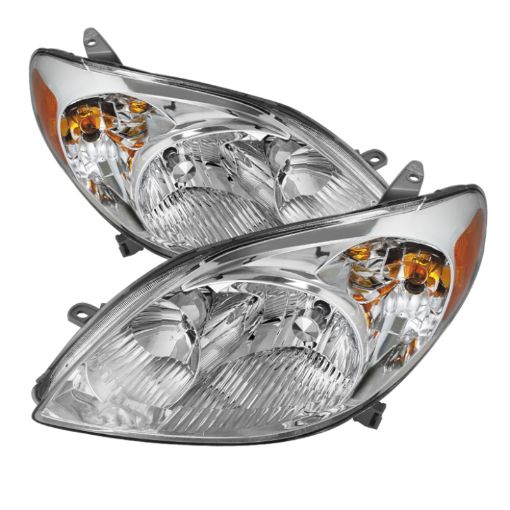 Picture of Xtune Toyota Matrix 03 - 08 Crystal Headlights Chrome HD - JH - TM03 - AM - C