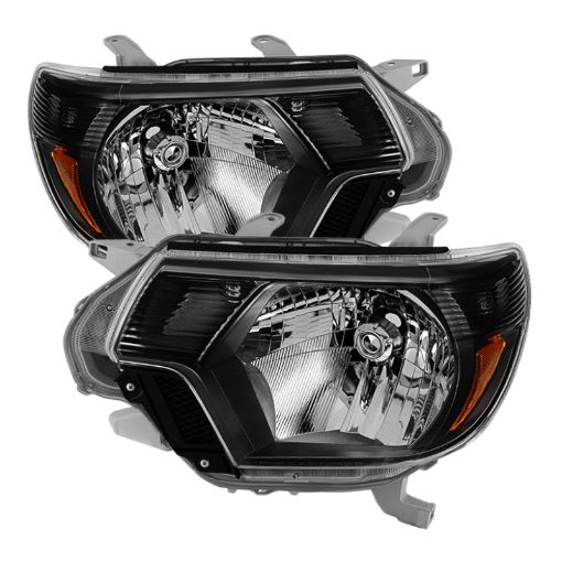 Picture of Xtune Toyota Tacoma 2012 - 2015 OEM Style Headlights Black HD - JH - TTA12 - AM - BK