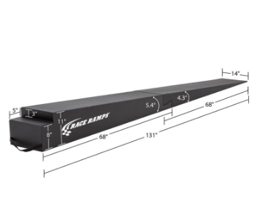 Picture of Race Ramps 11in. Two - Piece Trailer Ramps - 5.4 Degree Approach Angle