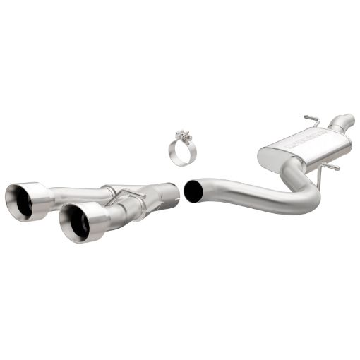 Picture of MagnaFlow 12 - 13 VW Golf L4 2.0L Turbocharged Dual Center Rear Exit Stainless Cat Back Perf Exhaust