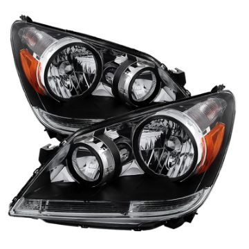 Picture of Xtunehonda Odyssey 05 - 07 Crystal Headlights Chrome HD - JH - HODY05 - AM - C