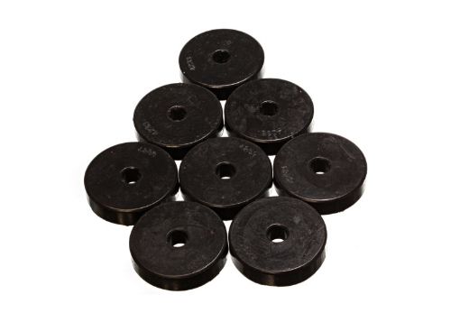 Picture of Energy Suspension Polyurethane Pad Set - 2 932in OD x 716in Hole ID x 12in Height - Round Black