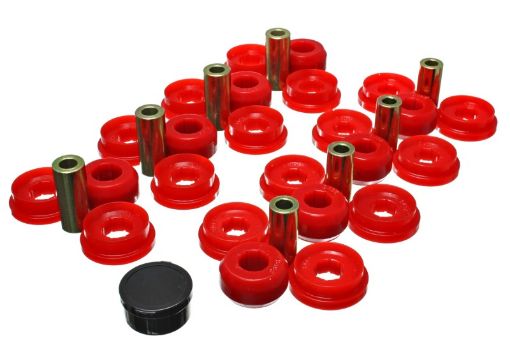 Picture of Energy Suspension 03 - 09 Lexus Gx470 07 - 09 Toyota FJ Cruiser Red Rear End Control Arm Bushing Set